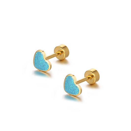 Jewel Hut Tiny Heart Earrings