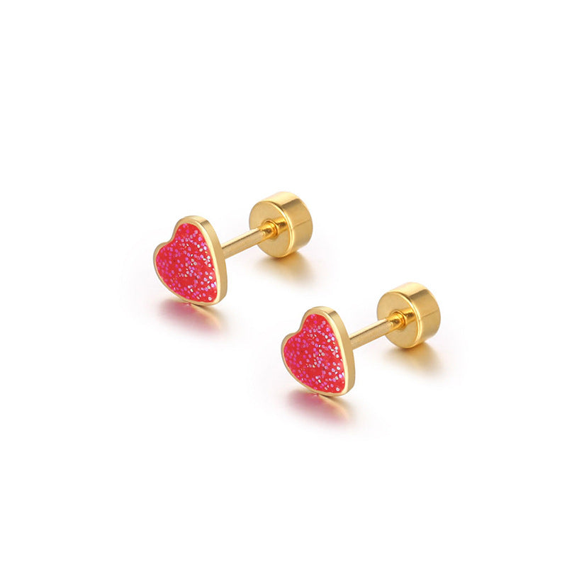 Jewel Hut Tiny Heart Earrings